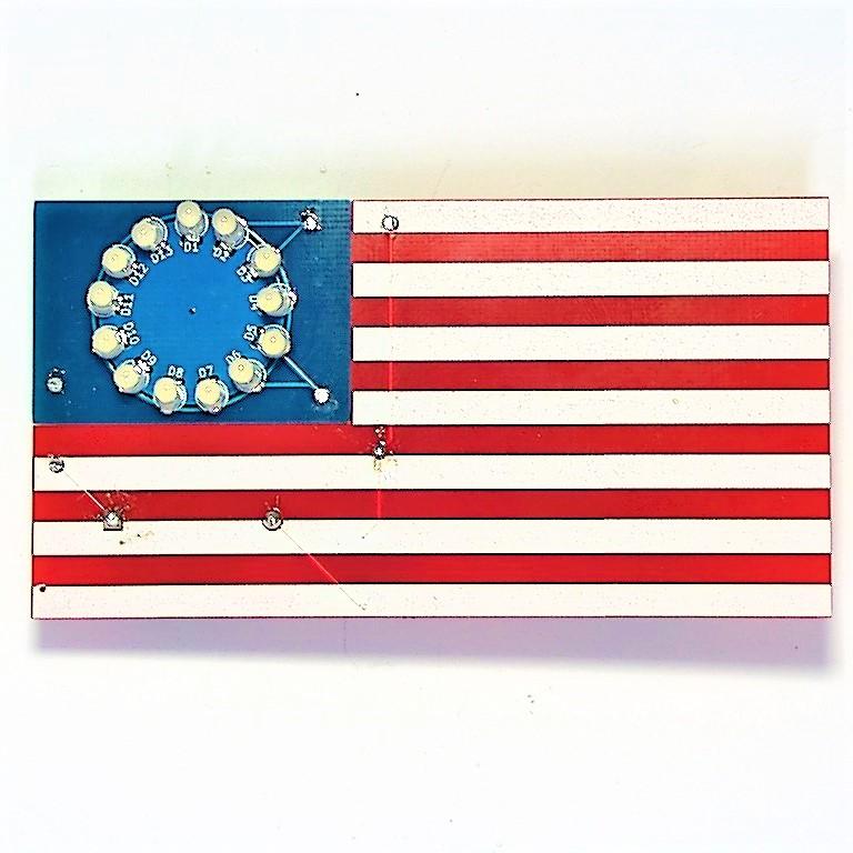 American Flag Soldering Kit