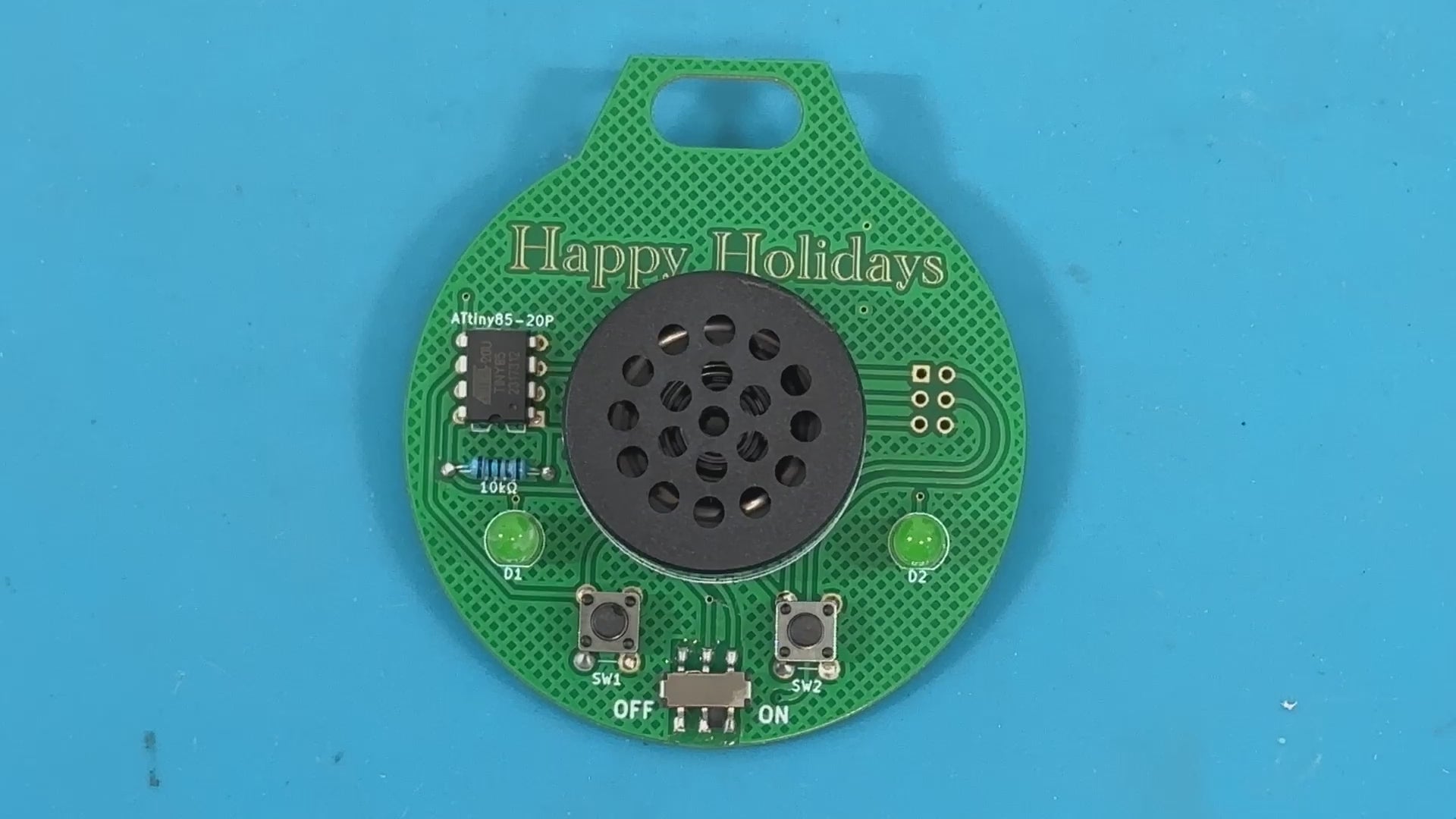 Festive Holiday Ornament Soldering Kit-3